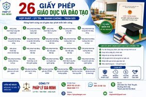 26 Giấy Phép Giáo Dục Và Đào Tạo