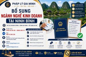 Bổ sung ngành nghề kinh doanh tại Ninh Bình