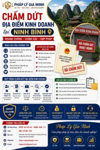 Chấm dứt địa điểm kinh doanh tại Ninh Bình