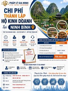 Chi phí thành lập hộ kinh doanh tại Ninh Bình