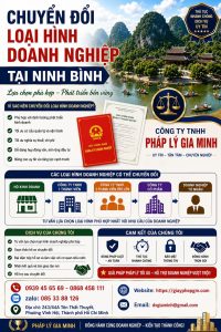 Chuyển đổi loại hình doanh nghiệp tại Ninh Bình