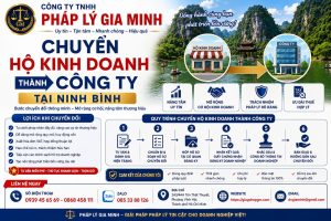 Chuyển hộ kinh doanh thành công ty tại Ninh Bình
