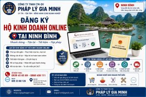 Đăng ký hộ kinh doanh online tại Ninh Bình