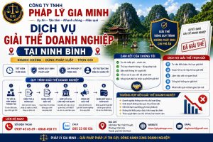 Dịch vụ giải thể doanh nghiệp tại Ninh Bình