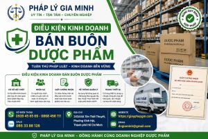 Điều Kiện Kinh Doanh Bán Buôn Dược Phẩm