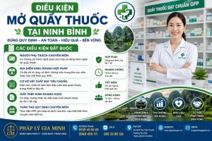Điều Kiện Mở Quầy Thuốc Tại Ninh Bình