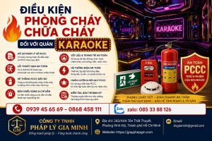 Điều kiện phòng cháy chữa cháy đối với quán karaoke