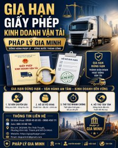 Gia Hạn Giấy Phép Kinh Doanh Vận Tải