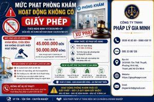Mức phạt phòng khám hoạt động không có giấy phép