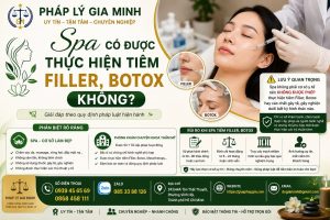Spa Có Được Thực Hiện Tiêm Filler, Botox Không?