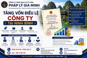 Tăng vốn điều lệ công ty tại Ninh Bình