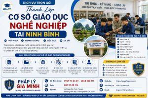Thành Lập Cơ Sở Giáo Dục Nghề Nghiệp Tại Ninh Bình