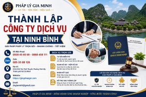 Thành lập công ty dịch vụ tại Ninh Bình