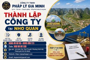 Thành lập công ty tại Nho Quan