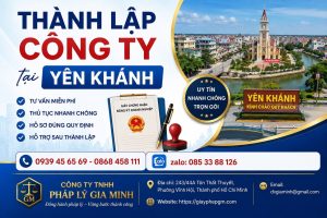 Thành lập công ty tại Yên Khánh