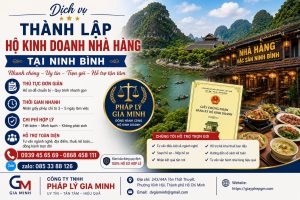 Thành lập hộ kinh doanh nhà hàng tại Ninh Bình