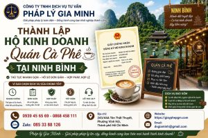 Thành lập hộ kinh doanh quán cà phê tại Ninh Bình