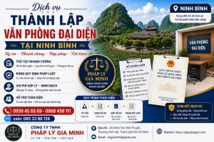 Thành lập văn phòng đại diện tại Ninh Bình