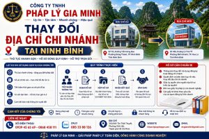 Thay đổi địa chỉ chi nhánh tại Ninh Bình