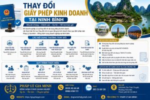 Thay đổi giấy phép kinh doanh tại Ninh Bình