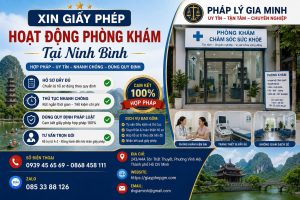 Xin giấy phép hoạt động phòng khám tại Ninh Bình