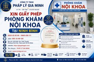 Xin giấy phép phòng khám nội khoa tại Ninh Bình