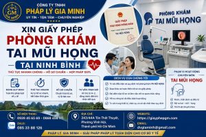 Xin giấy phép phòng khám tai mũi họng tại Ninh Bình