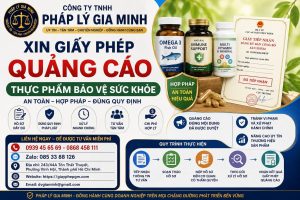 Xin giấy phép quảng cáo thực phẩm bảo vệ sức khỏe