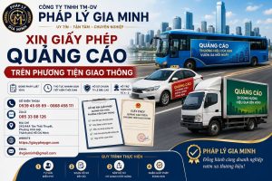 Xin giấy phép quảng cáo trên phương tiện giao thông