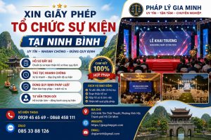 Xin giấy phép tổ chức sự kiện tại Ninh Bình