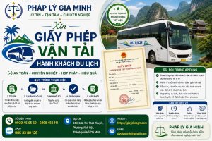 Xin Giấy Phép Vận Tải Hành Khách Du Lịch