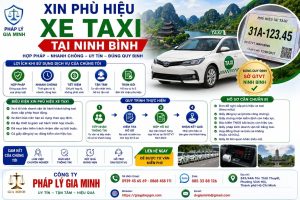 Xin Phù Hiệu Xe Taxi Tại Ninh Bình