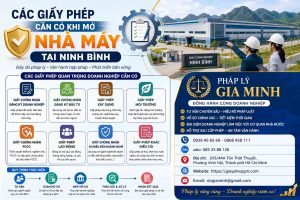 Các giấy phép cần có khi mở nhà máy tại Ninh Bình
