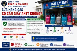 Cửa hàng gas có cần giấy ANTT không