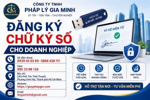 Đăng ký chữ ký số cho doanh nghiệp