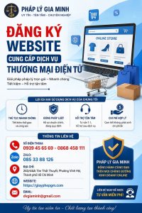 Đăng ký website cung cấp dịch vụ thương mại điện tử