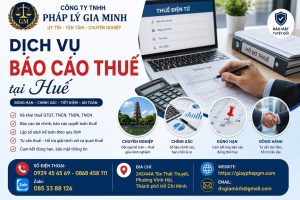 Dịch vụ báo cáo thuế tại Huế
