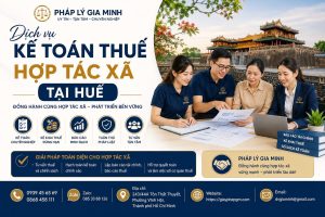 Dịch vụ kế toán thuế hợp tác xã tại Huế