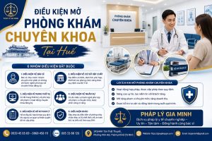 Điều kiện mở phòng khám chuyên khoa tại Huế