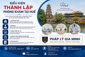 Điều kiện thành lập phòng khám tại Huế