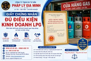 Giấy chứng nhận đủ điều kiện kinh doanh LPG