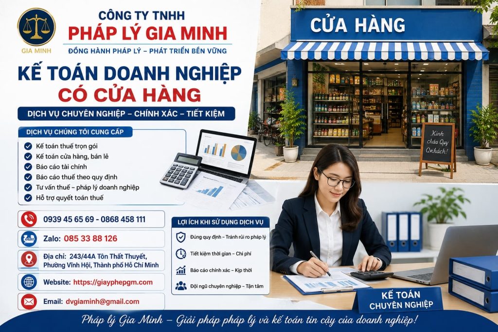 Kế toán doanh nghiệp có cửa hàng – Giải pháp quản lý doanh thu, hàng hóa và thuế hiệu quả 1 Kế toán doanh nghiệp có cửa hàng
