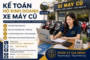 Kế toán hộ kinh doanh xe máy cũ tại Huế