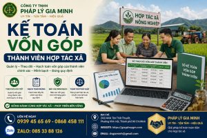 Kế toán vốn góp thành viên hợp tác xã