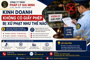 Kinh doanh không có giấy phép bị xử phạt như thế nào