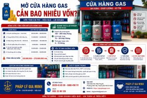 Mở cửa hàng gas cần bao nhiêu vốn