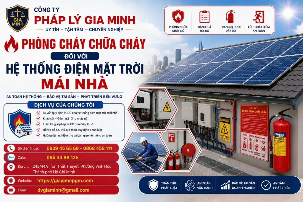 Phòng cháy chữa cháy đối với hệ thống điện mặt trời mái nhà an toàn, đúng quy định 1 Phòng cháy chữa cháy đối với hệ thống điện mặt trời mái nhà