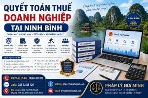 Quyết toán thuế doanh nghiệp tại Ninh Bình