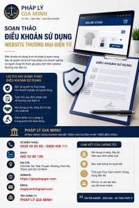 Soạn thảo điều khoản sử dụng website thương mại điện tử