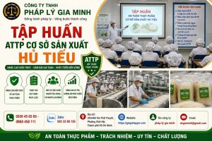 Tập huấn ATTP cơ sở sản xuất hủ tiếu